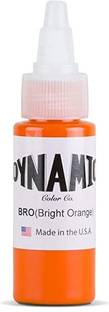 DYNAMIC Bright Orange Permanent Tattoo Ink
