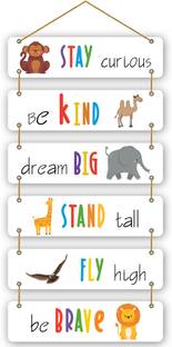 Parkota House Wooden Wall Hanging Wall Decoration for Kids Room Home Décor Bedroom Living Room