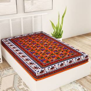 Bombay Spreads 120 TC Cotton Single Printed Flat Bedsheet