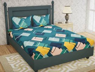 RRC Microfiber Double Flat 144 TC Printed Bedsheet