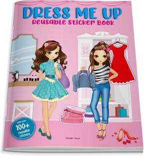 Dress Me Up Reusable Sticker Book?for Chindren