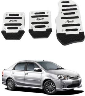 XZRTZ 3Pcs Non-Slip Manual Transmission Mt Car Truck Chrome Pedal 496 Car Pedal
