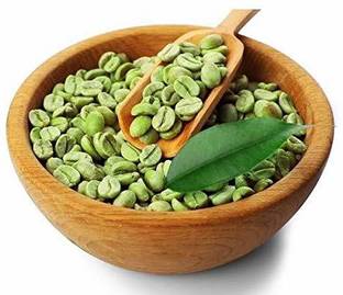 Veganic Green Coffee Beans For Weight Loss With High CGA & Low Caffeine 400g Coffee Beans