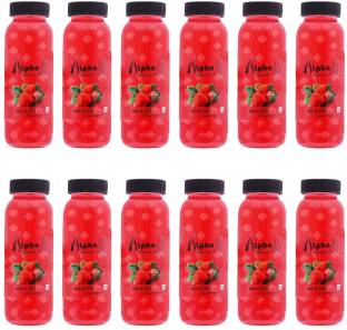 ALPHA 8 Natural Energizer & Immunity Booster, Healthy Juice (Strawberry) (12X200 ML)