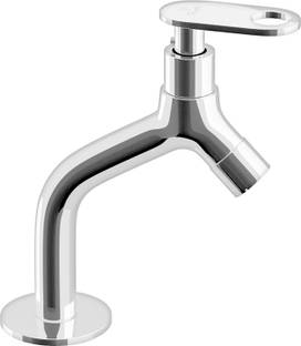 PIXAFLO Brass Pillar Cock Tap Mouth Operated (6.5 Inches Tall) (Chrome) (Nexus-O) Wash Basin Mouth Ope...