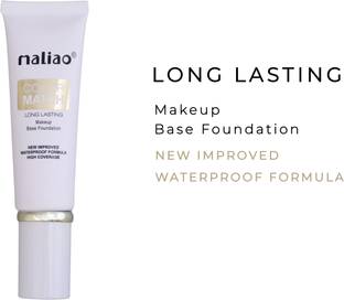 maliao Color Match Long Lasting Makeup Base Foundation New Improved High Coverage 50ml Foundation
