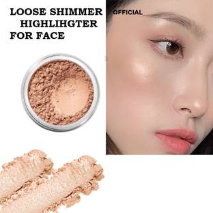 KAIASHA MATTE FINISH SHINE SHIMMER LOOSE FACE HIGHLIGHTER (BRONZER) Highlighter