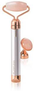 WunderVoX Flawless Contour Vibrating Facial Rose Quartz Roller & Massager-X36 Flawless Contour Vibrating Facial Rose Quartz Roller & Massager Massager