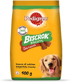 PEDIGREE Biscrok Biscuits (Above 4 months) Lamb Dog Treat