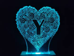 Gadgets World ALPHABET Y Picture Light Wall Lamp With Bulb
