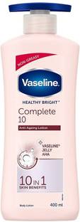 Vaseline Complete 10 Body Lotion (Anti-Ageing Lotion) 10 in 1 Skin Benefits 400ml Set 1