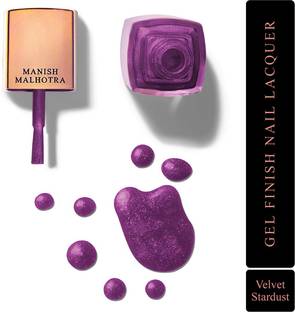 MyGlamm MANISH MALHOTRA NAIL LACQUER - VELVET STARDUST VELVET STARDUST