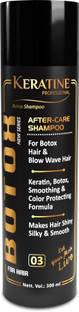 KERATINE PROFESSIONAL BOTOX AFTER-CARE SHAMPOO | Infused with 9 essential proteins like Argon Oil, Keratin, Botox and Color Protecting | Makes your hair Shiny, Silky & Smooth - Made in India