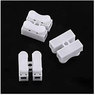 POWER CONNECT 2-Way Push Fit Connector Quick Push Type Lock 2 Pin Terminal Electrical Cable Connector, Wire Connector