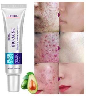 Derol BIO-ACNE Removal Cream Gel Anti-Acne Treatment Skin Care Face Whitening Cream