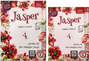 JASPER ENGLISH COURSE BOOK + WORK BOOK- For Class-4 (ICSE BOARD)