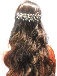 INAA Hair Vine For Bride/Engagement Party Bun Clip Hair Chain