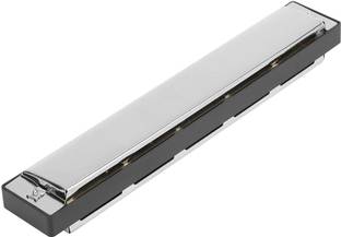 Planetoid Trending Silver Harmonica Best Performance Mouth Organ 24 Holes 48 Tones Key C