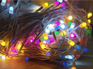 Olae 145 LEDs 50.8 m Multicolor Flickering, Steady Bulb Rice Lights