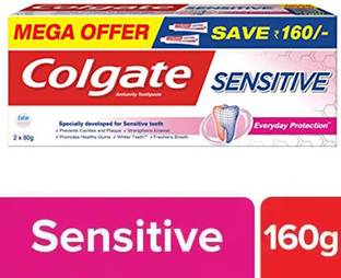 Colgate Sensitive Everyday Protection Toothpaste @ (2x80) 160g Toothpaste