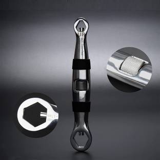 Deoxys 23-IN-1 Adjustable Universal Wrench Multi Functional Flexible Type Pocket Wrench 23-IN-1 Adjustable Universal Wrench Multi Functional Flexible Type Pocket Wrench Double Sided Socket Wrench