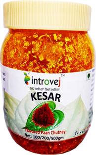 INTROVEJ Kesar Pan Chatni 200gm Kesar Mouth Freshener