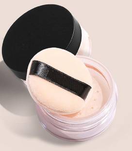 JANOST Waterproof & Sweat Proof Honey Powder for Makeup Setting Loose Powder Compact