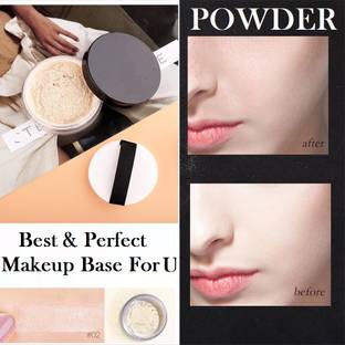 Herrlich HD Makeup Base Ultra Fine Matte Loose Powder  Compact