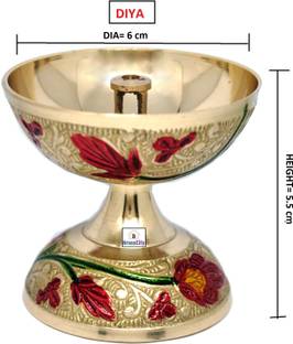 BrassCity Brass Table Diya