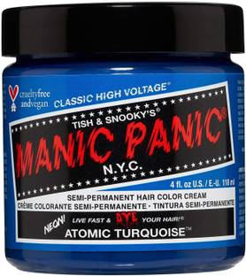 Manic Panic Classic Cream Semi-Permanent Vegan Hair Color , Atomic Turquoise
