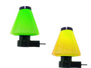 Sanhan Plug & Play Energy Saving Night Lamp 0.5w Night Light red,green Night Lamp