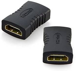 ULTRABYTES  TV-out Cable HDMI Extension Female to Female Connector 4K HDMI Extender Adapter (Pack of 2)