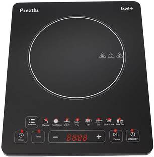 प्रीती 1600 W इंडक्शन कुकटॉप टच पैनल