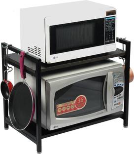 PALOMINO Containers Kitchen Rack Iron Microwave Oven Rack/Kitchen Rack/Storage Shelf for Home, Office, Printer Desk