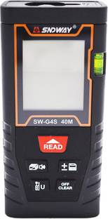 SYGA Distance Meter 40m Digital Laser Distance Measuring Tape Tool, Distance Measuring Meter (40 meter) Non-magnetic Engineer's Precision Level