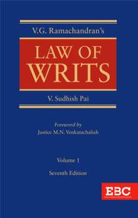 V.G. Ramachandran's Law Of Writs (In 2 Volumes) By V. Sudhish Pai