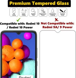 Flipkart SmartBuy Tempered Glass Guard for Redmi 10, Redmi 10 Power