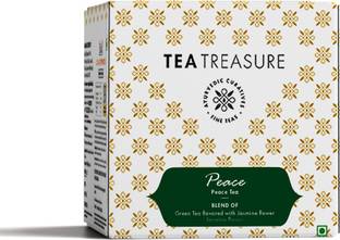 TeaTreasure Pyramid Jasmine Green Tea Box