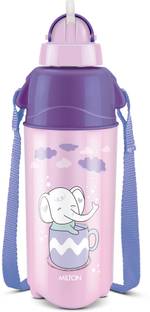 MILTON Kool Trendy 500 Insulated Water with Straw for Kids, 490 ml Bottle