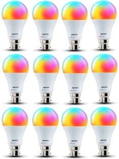 AMYSTY 9 W Basic Round B22 LED Bulb