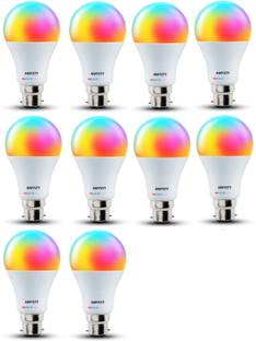 AMYSTY 9 W Basic Round B22 LED Bulb