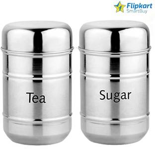Flipkart SmartBuy Steel Tea Coffee & Sugar Container  - 800 ml