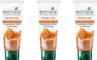 BIOTIQUE Honey Gel  50 ml (Pack of 3) Face Wash