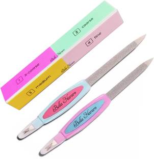 BELLA HARARO Combo of Block & Nail Filer with Cuticle Trimmer