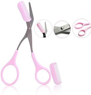 MACVL5 Women Mini Brow Class Easy-to-use Eyebrow Trimmer with Comb Cutting Scissors