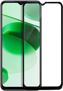 SM Styles Edge To Edge Tempered Glass for Realme C35