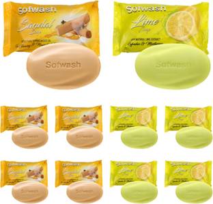 sofwash lemon Soap-sandal soap (pack of 10 X 100gm)