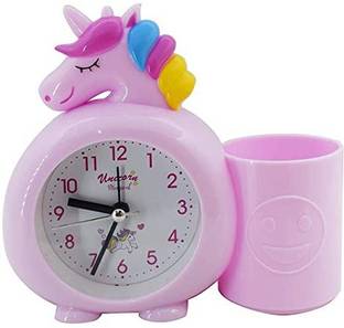 Netigems Analog Pink Clock