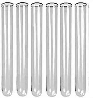 polylab 13 ml Plain Borosilicate Glass Test Tube