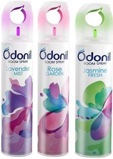 Odonil Rose, Jasmine, Lavender Spray 123